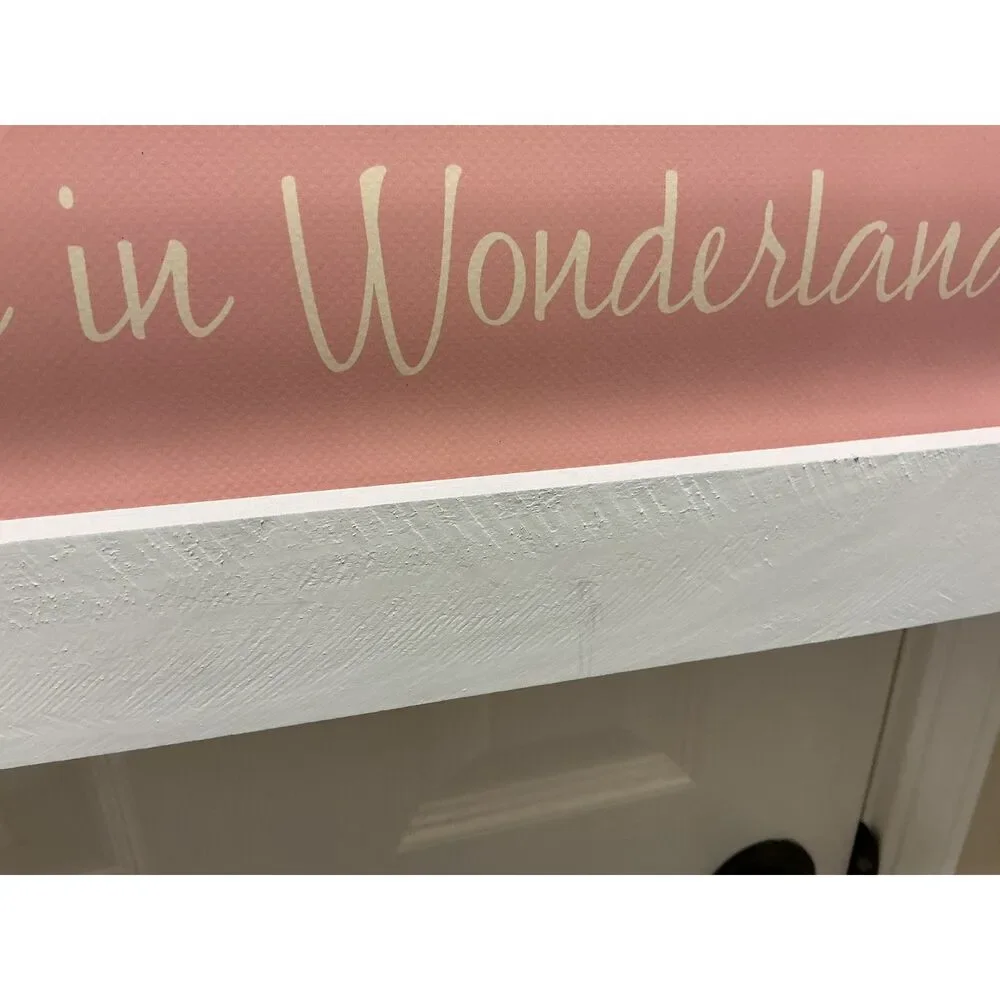 Alice in Wonderland Quote Hanging Banner